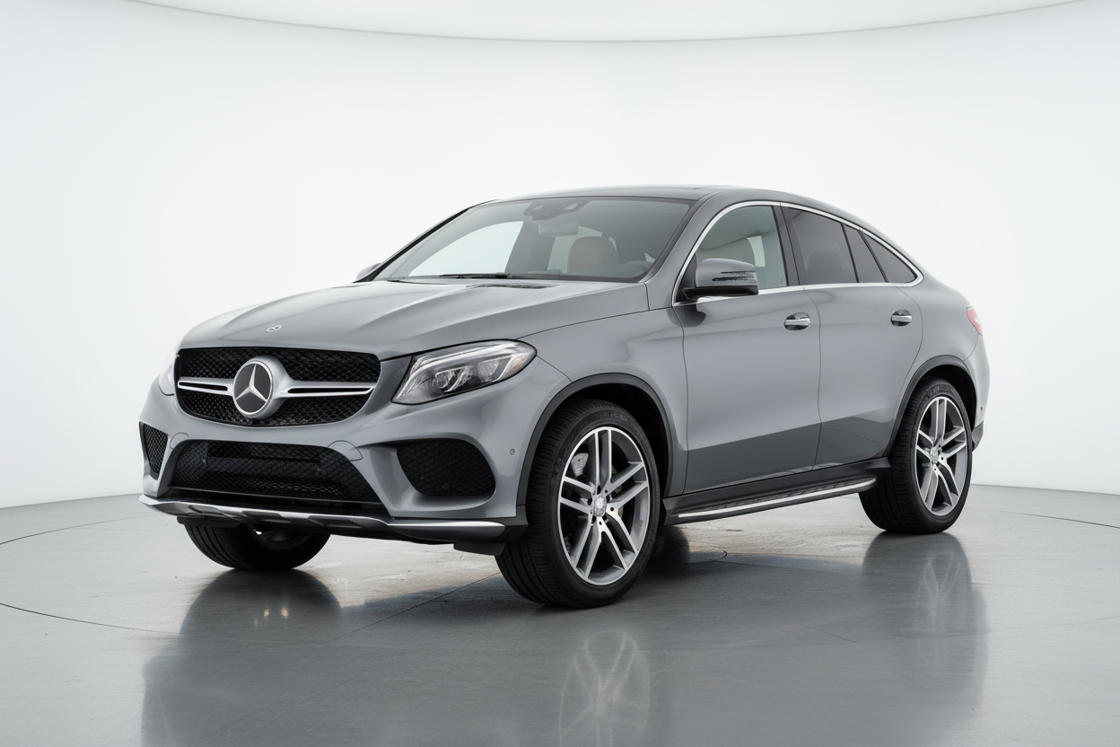 gle 350d coupe grise 2017 
